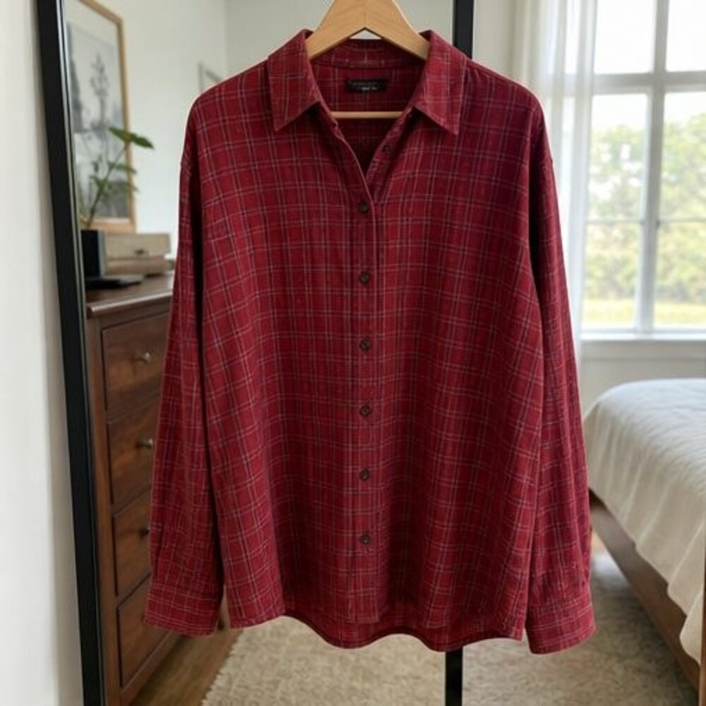 Olive Ruffle Blouse